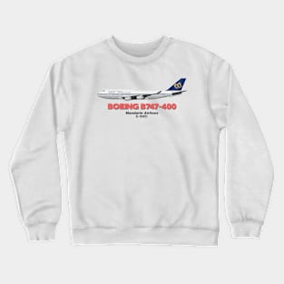 Boeing B747-400 - Mandarin Airlines Crewneck Sweatshirt